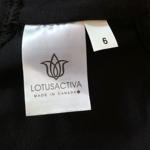 NWT Lotus Activa Black Sports Bra - Picture 7 of 10